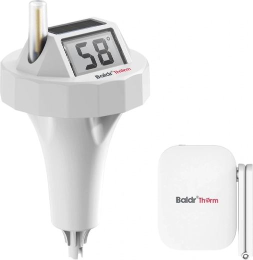 Thermomètre de piscine wi‑fi Baldrtherm avec capteur et hub