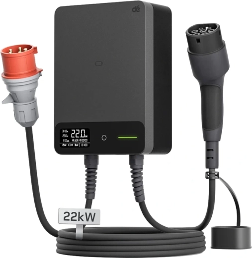 Borne de recharge DEPOW Wallbox 22 kW avec câble de 10 m