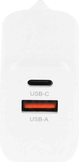 USB‑C PD 3.0 + USB‑A : chargez deux appareils à la fois
