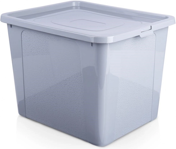 Boîte de rangement avec couvercle 30 l