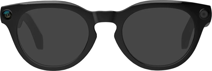Lunettes de soleil intelligentes Colmi V03 avec monture ronde et caméra 1080p