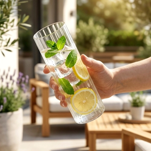 Verre borosilicaté avec une haute résistance thermique