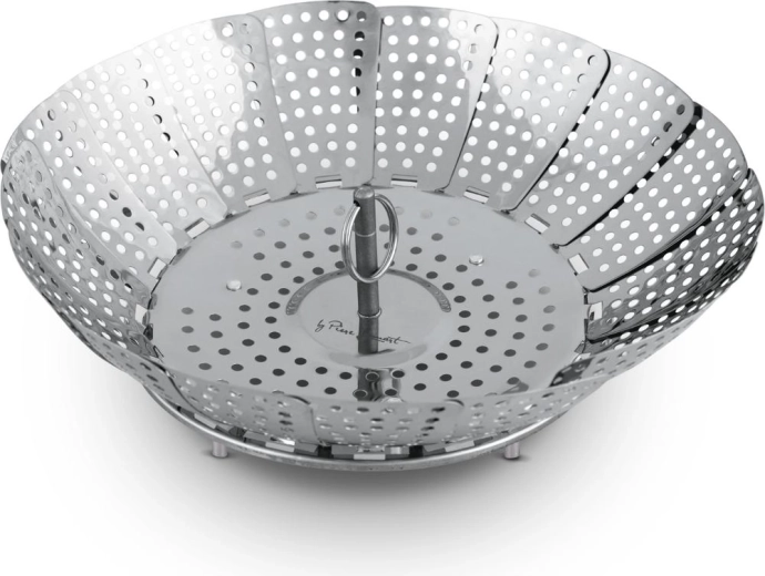 Panier vapeur pliable en acier inoxydable Lamart Paire 23 cm