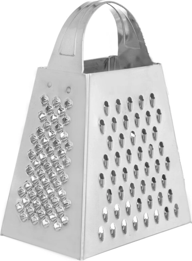 Mini râpe en acier inoxydable à 4 faces