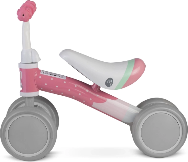 Quatre roues stables pour un démarrage en toute sécurité