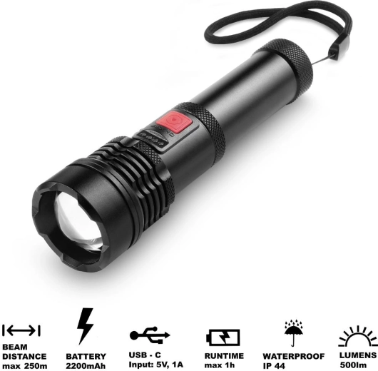 Lampe torche rechargeable Retlux