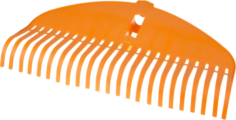 râteau éventail en plastique à 23 dents sans manche