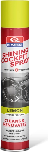 Dr. Marcus Titanium spray nettoyant pour tableau de bord au parfum de citron 750 ml