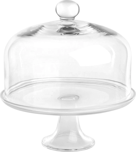 Plat de service avec cloche 30 cm