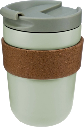 Mug isotherme en acier inoxydable Kitchisimo 300 ml, vert clair