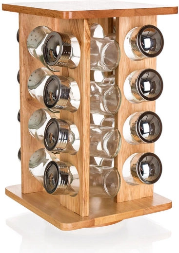 Élégante combinaison de bois, de verre et de métal