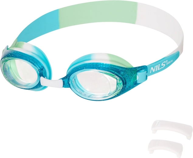 Lunettes de natation pour enfants NILS Aqua Junior avec Anti-Fog et protection UV