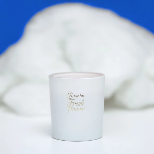Bougie parfumée aux fleurs fraîches 125 g
