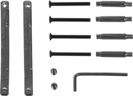 Fonctionnement silencieux et fixation solide avec serrage à six pans creux