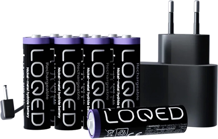 Kit de batteries et d’alimentation pour la serrure intelligente LOQED Touch