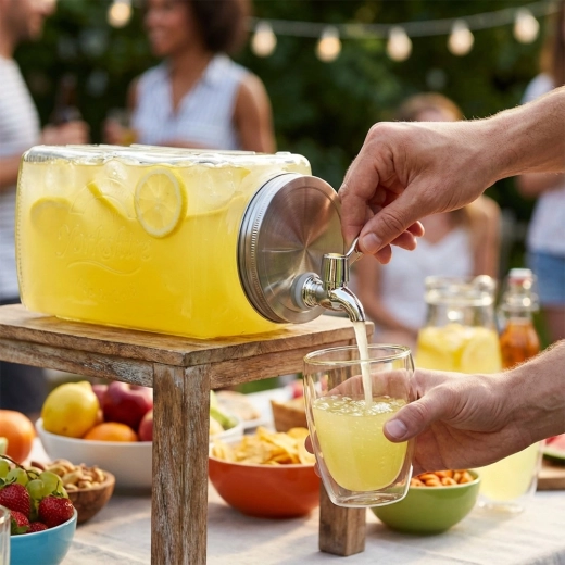 Parfait pour limonades, punch et eau aux fruits