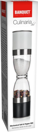 Inox élégant avec réservoirs transparents