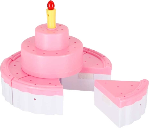 Découper le gâteau à velcro comme un vrai