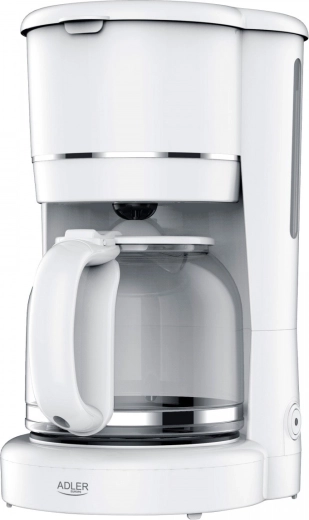 Cafetière filtre 1,5 l blanche ADLER AD 4383