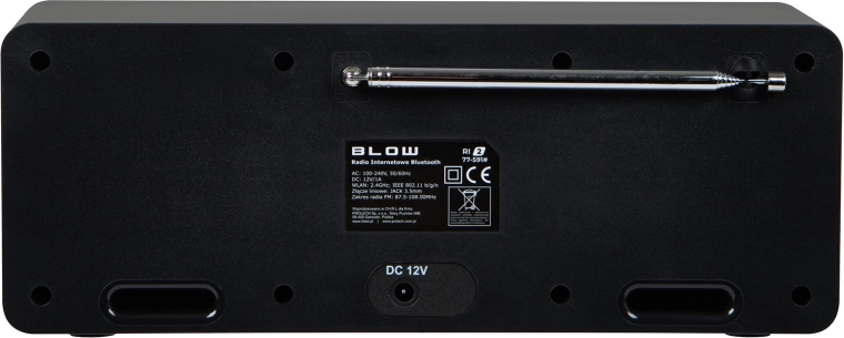 Alimentation 12 V et antenne télescopique