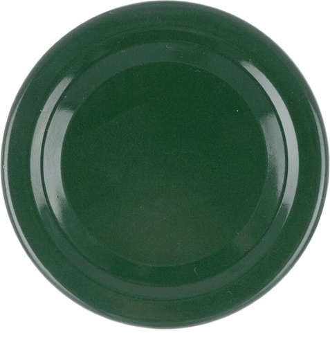 Couvercle métallique twist-off 63 mm vert (10 pcs)