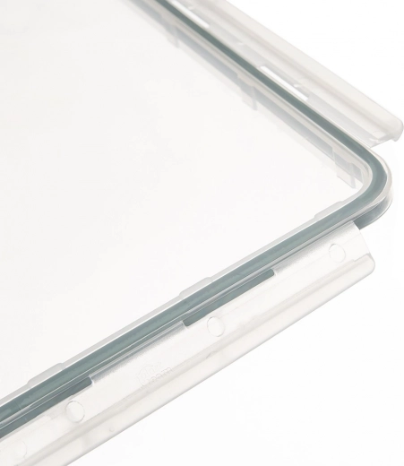 Fermeture hermétique avec joint en silicone
