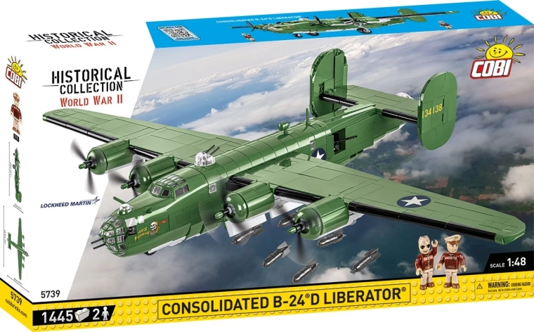 COBI Consolidated B-24D Liberator Axis Nightmare, modèle à construire