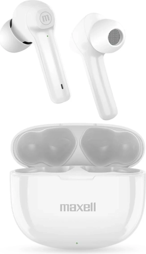Écouteurs sans fil Maxell BT Dynamic+ TWS – Blanc