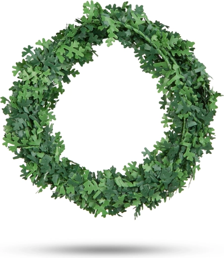 Guirlande verte de Noël 2,5 m