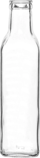 Verre transparent pour visualiser le contenu