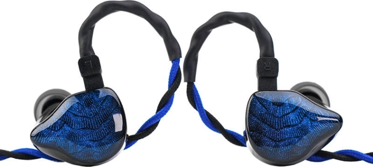Écouteurs intra-auriculaires filaires Truthear Nova bleus