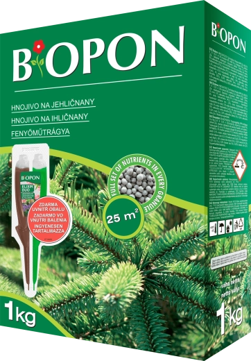 Engrais granulé pour conifères avec magnésium 1 kg BOPON