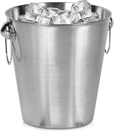 Seau à glace en acier 4,6 l