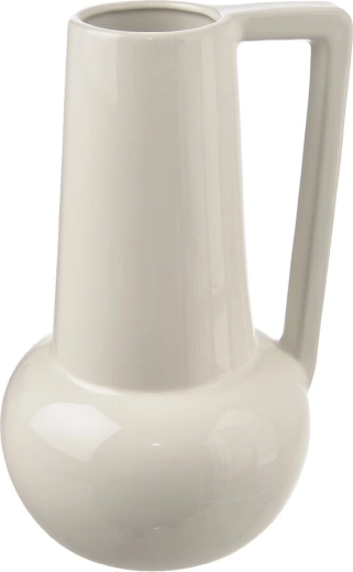 Vase en céramique blanche 33 cm