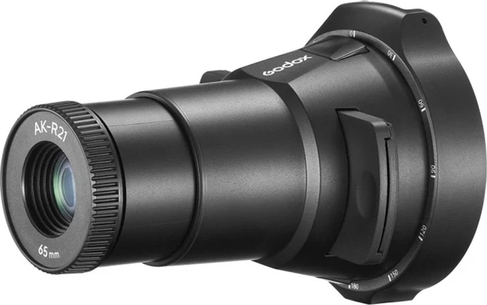 Adaptateur de projection pour flashes Godox ak-r21