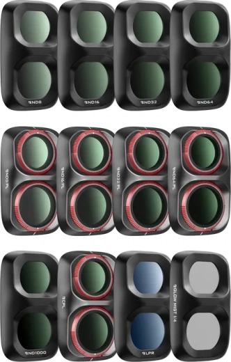 Freewell kit de filtres pour DJI Osmo Pocket 4P (12 pcs)