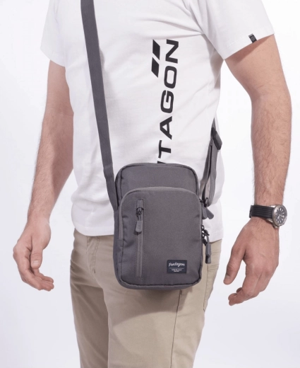 Sac bandoulière Pentagon Kleos noir
