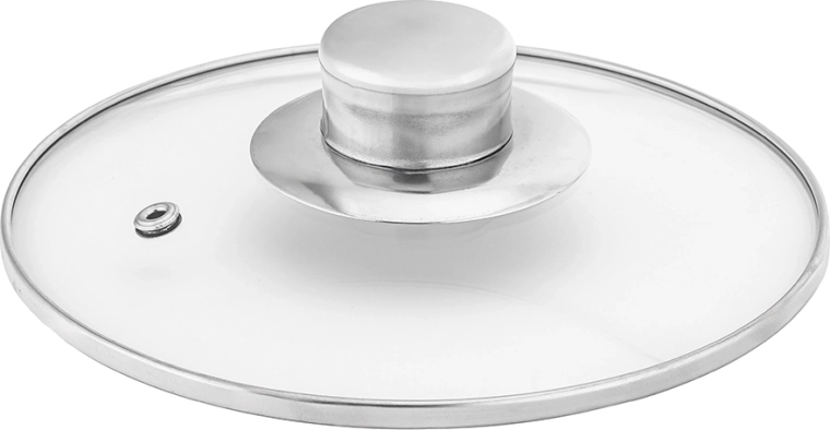 Couvercle en verre avec orifice vapeur