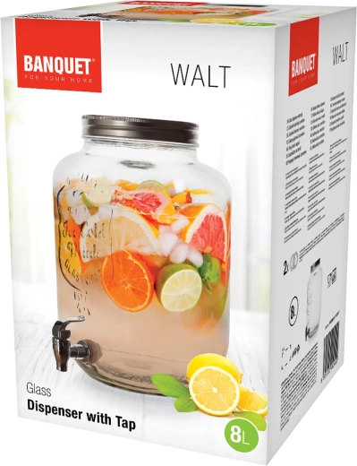 Grande capacité de 8 litres pour toutes les fêtes