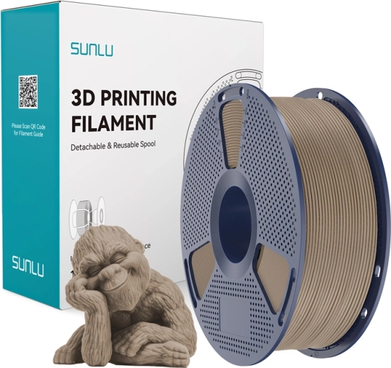Filament Sunlu Wood pour impression 3D (effet bois)