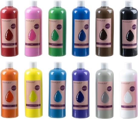 Douze couleurs vives