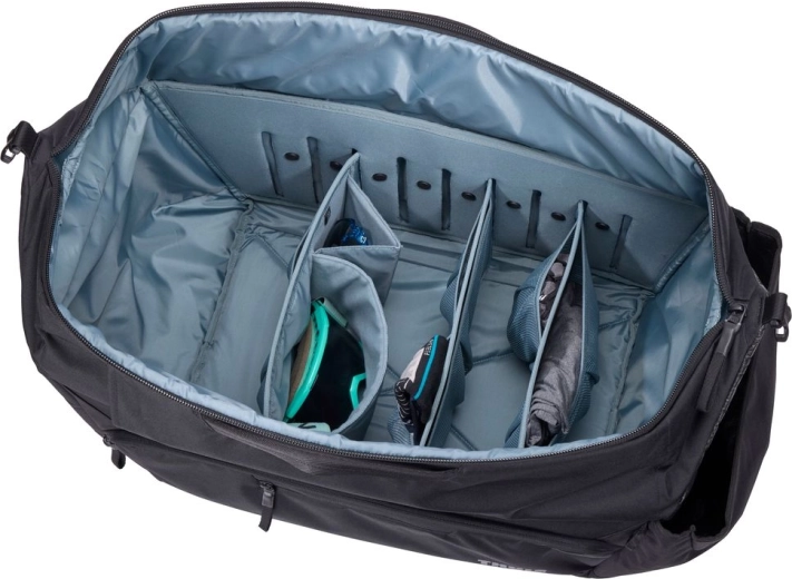 Organisation intérieure modulable pour les protections et le casque