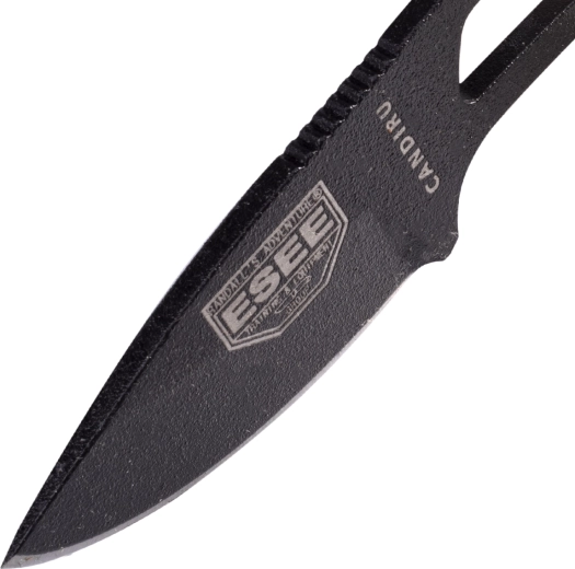 Acier au carbone 1095 avec protection noire