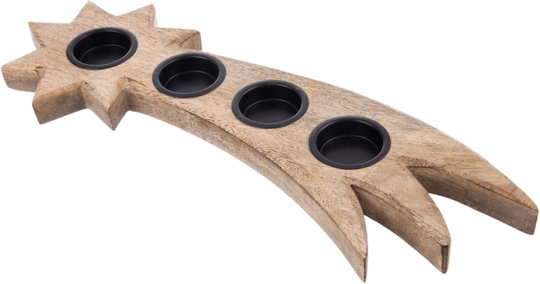 Quatre godets métalliques pour bougies chauffe-plat