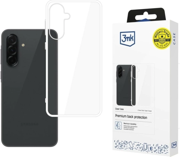 Coque transparente 3MK ClearCase pour Samsung Galaxy A37 5G