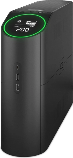 BGM2200B-GR Back-UPS Pro, 2200VA/1320W, tour, 230V, 4x Schuko, 2x prises IEC C13, éclairage RVB, onde sinusoïdale pure, noir