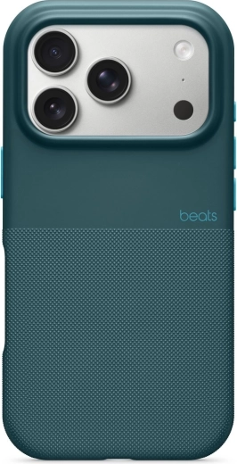 Coque résistante Beats Rugged avec MagSafe et panneau Commandes de l’appareil photo pour iPhone 17 Pro – bleu des Tatras