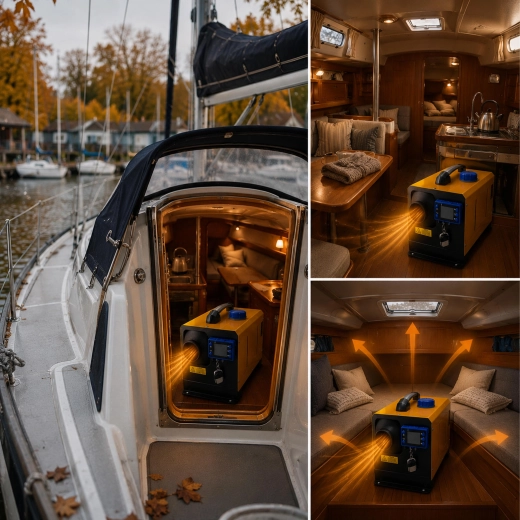 Parfait aussi pour un bateau et de petites cabines