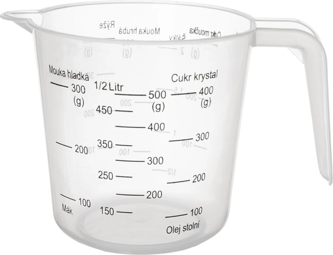 Verre doseur de cuisine 500 ml