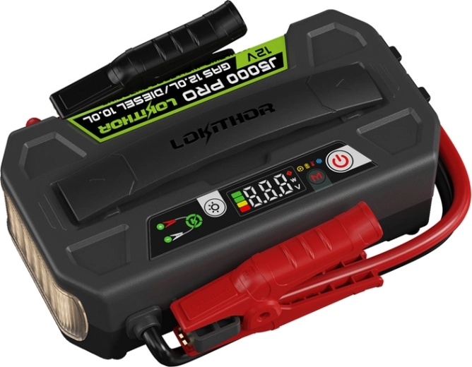 Lokithor J5000 Pro booster de démarrage 5000 A (LiFePO4, 99,84 Wh)